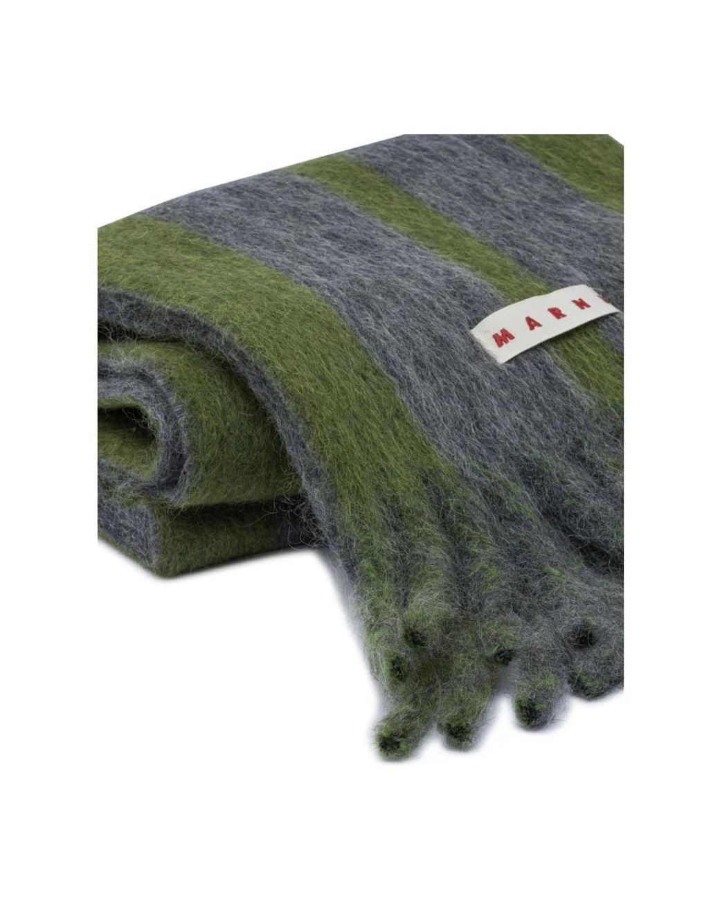 Marni Green Winter Scarves