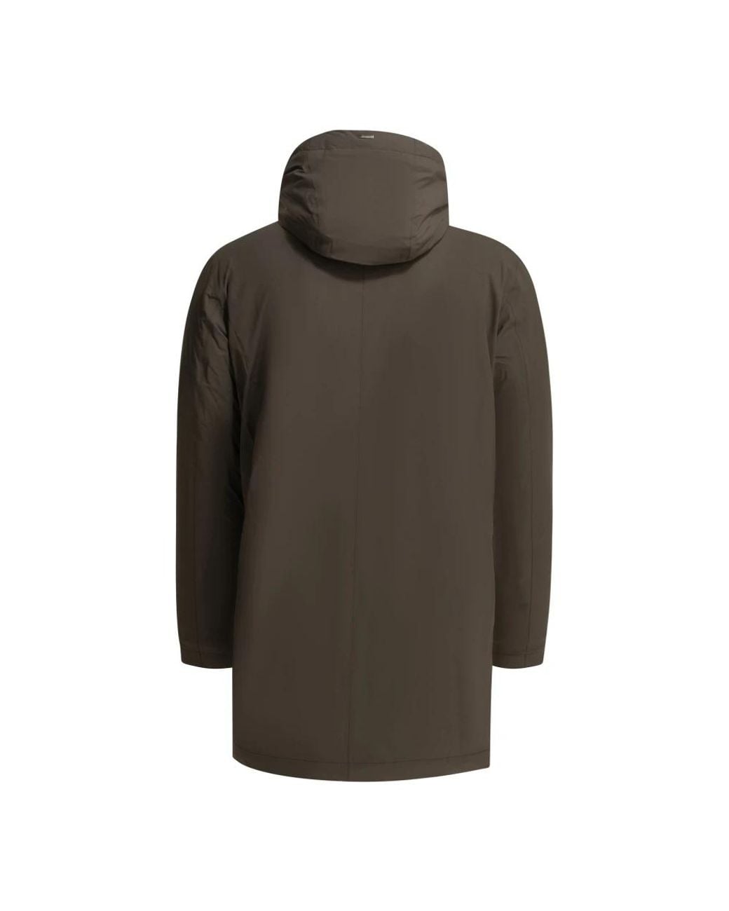 Down Coats di Herno in Green da Uomo