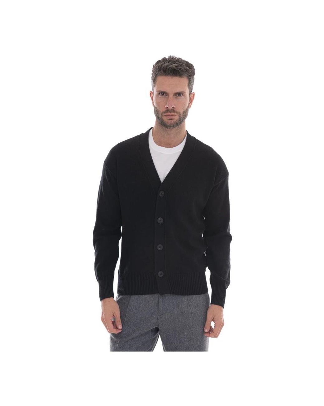 Cardigans Gran Sasso de hombre de color Black