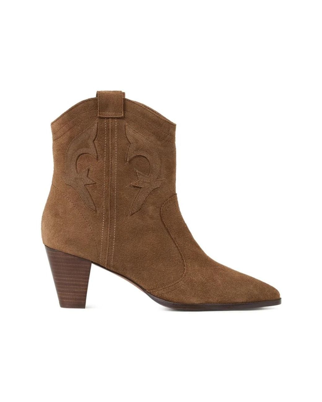 Ba&sh Brown Cowboy & Biker Boots