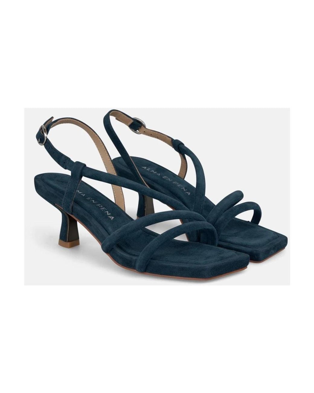 Alma En Pena. Blue High Heel Sandals