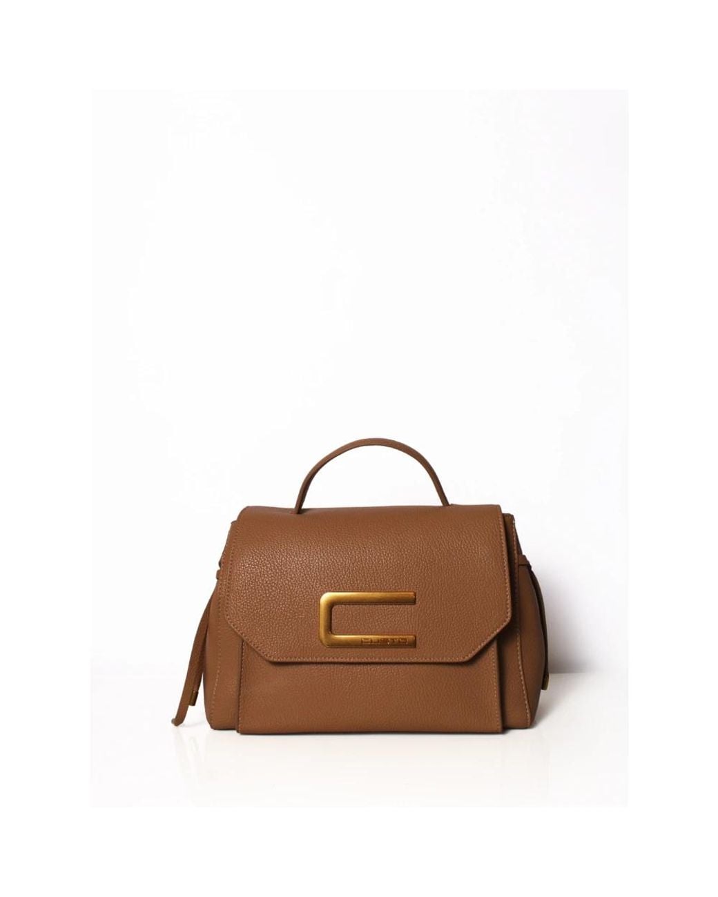 Handbags Custoline de color Brown