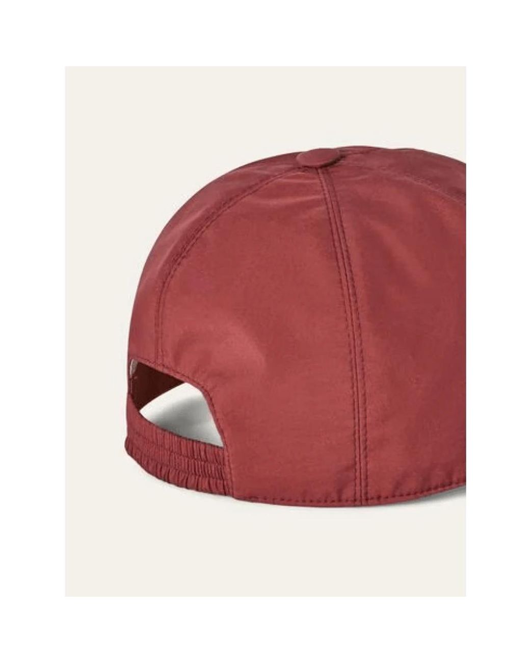 Loro Piana Red Caps for men
