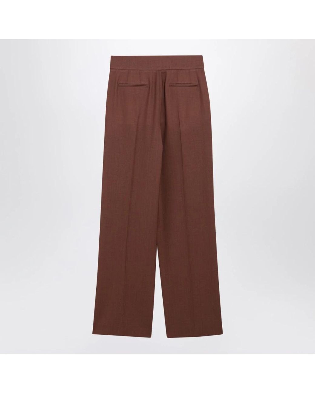 Valentino Garavani Brown Wide Trousers