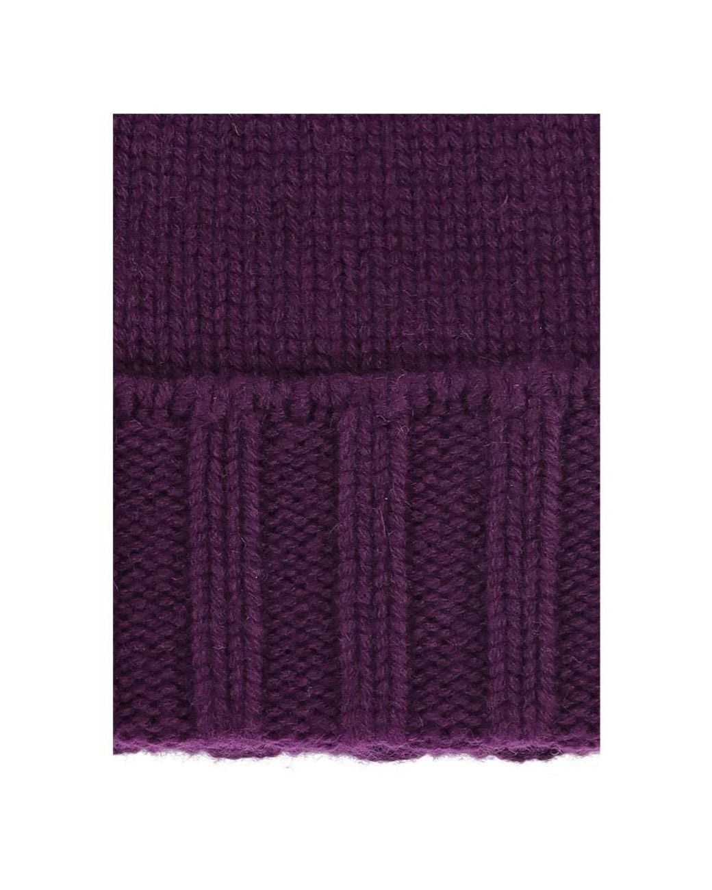Beanies di Drumohr in Purple da Uomo