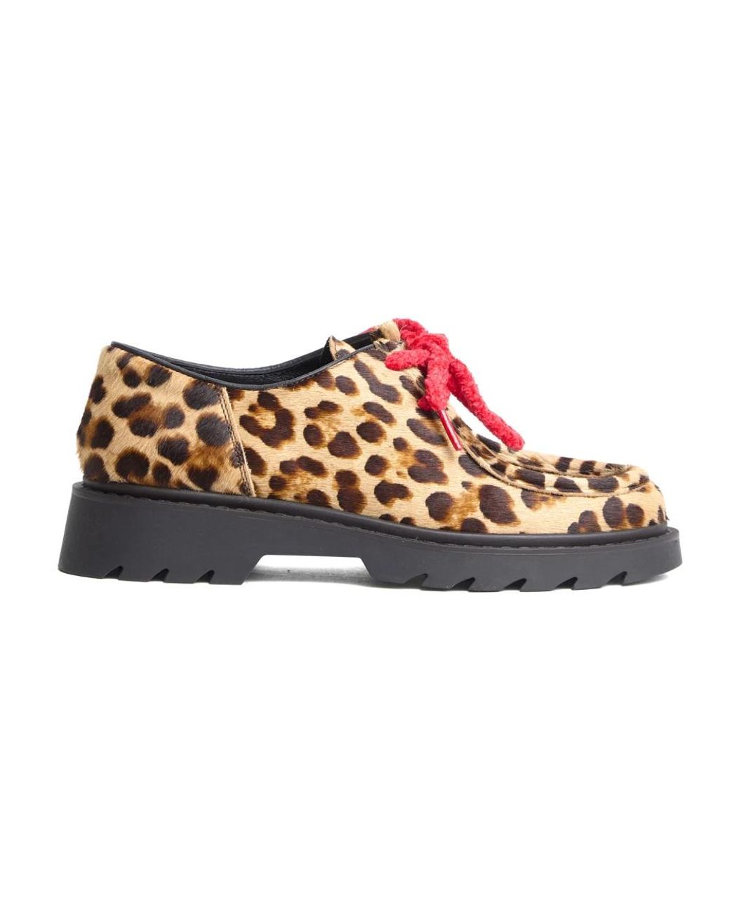 Maze Red Laced Shoes