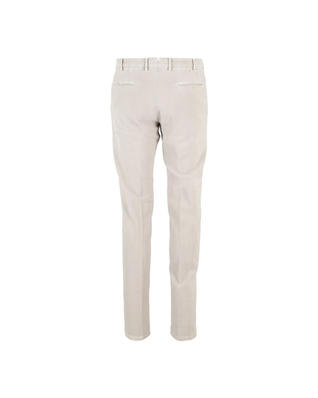 Santaniello Gray Slim-Fit Trousers for men