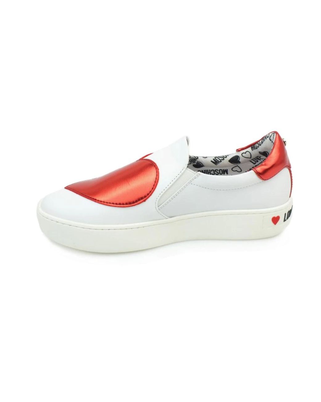 Love Moschino Red Sneakers