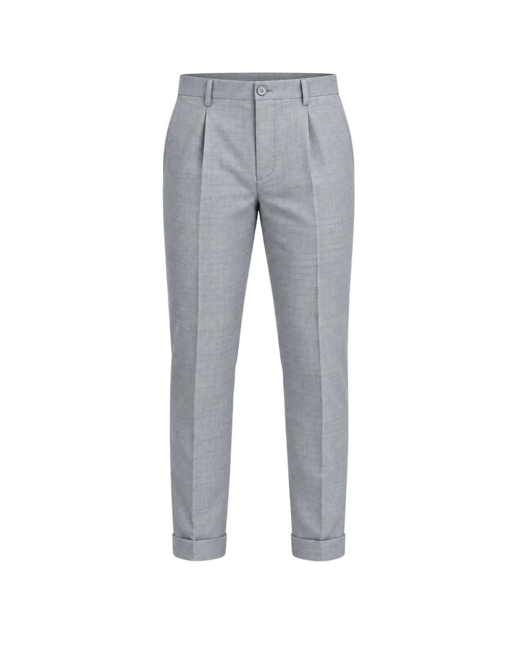 Heskimo Gray Suit Trousers for men