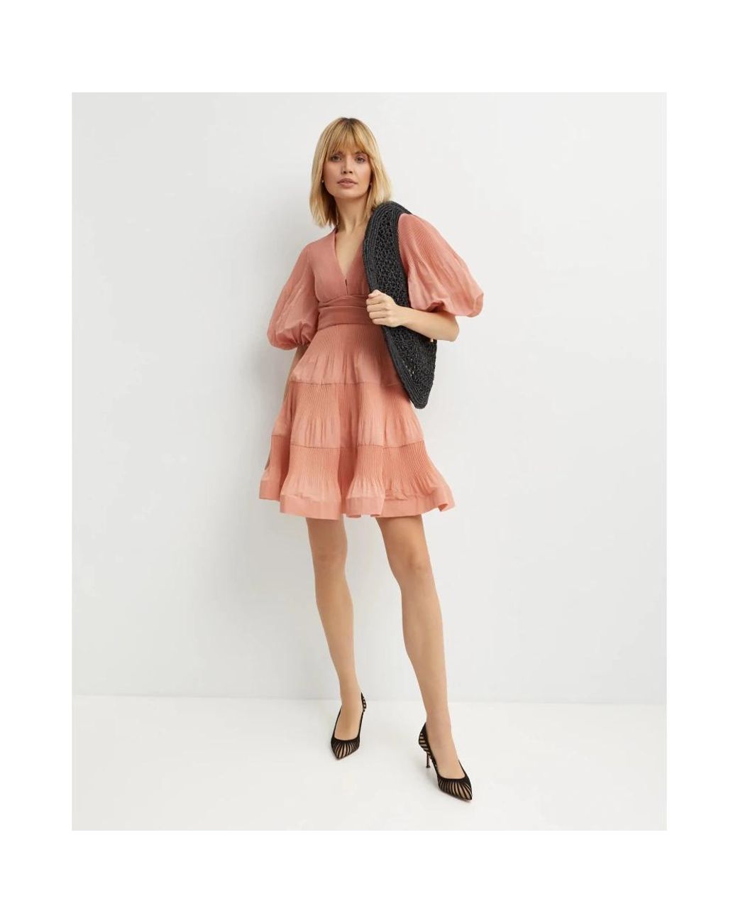 Zimmermann Pink Short Dresses
