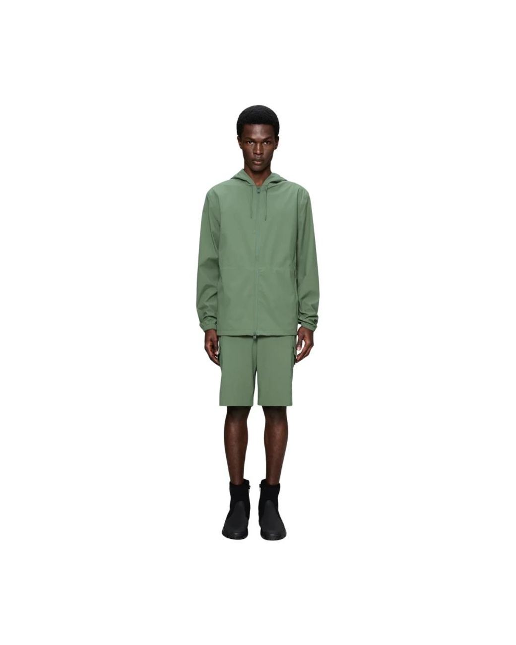 Rains Green Rain Jackets for men