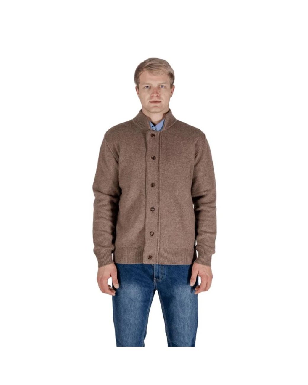 Aquascutum Cardigans in het Brown voor heren