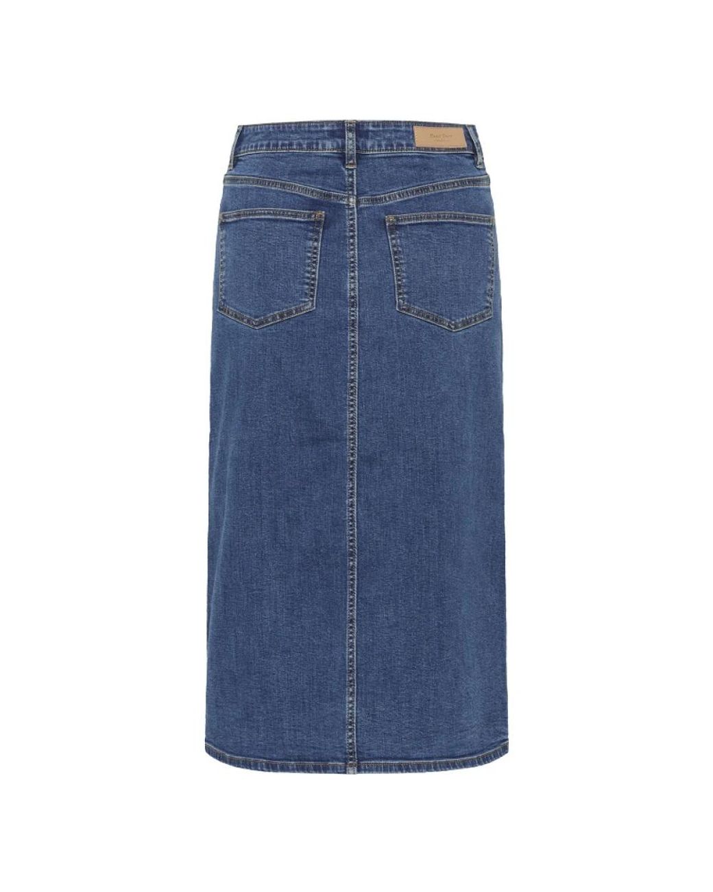 Denim Skirts Part Two de color Blue