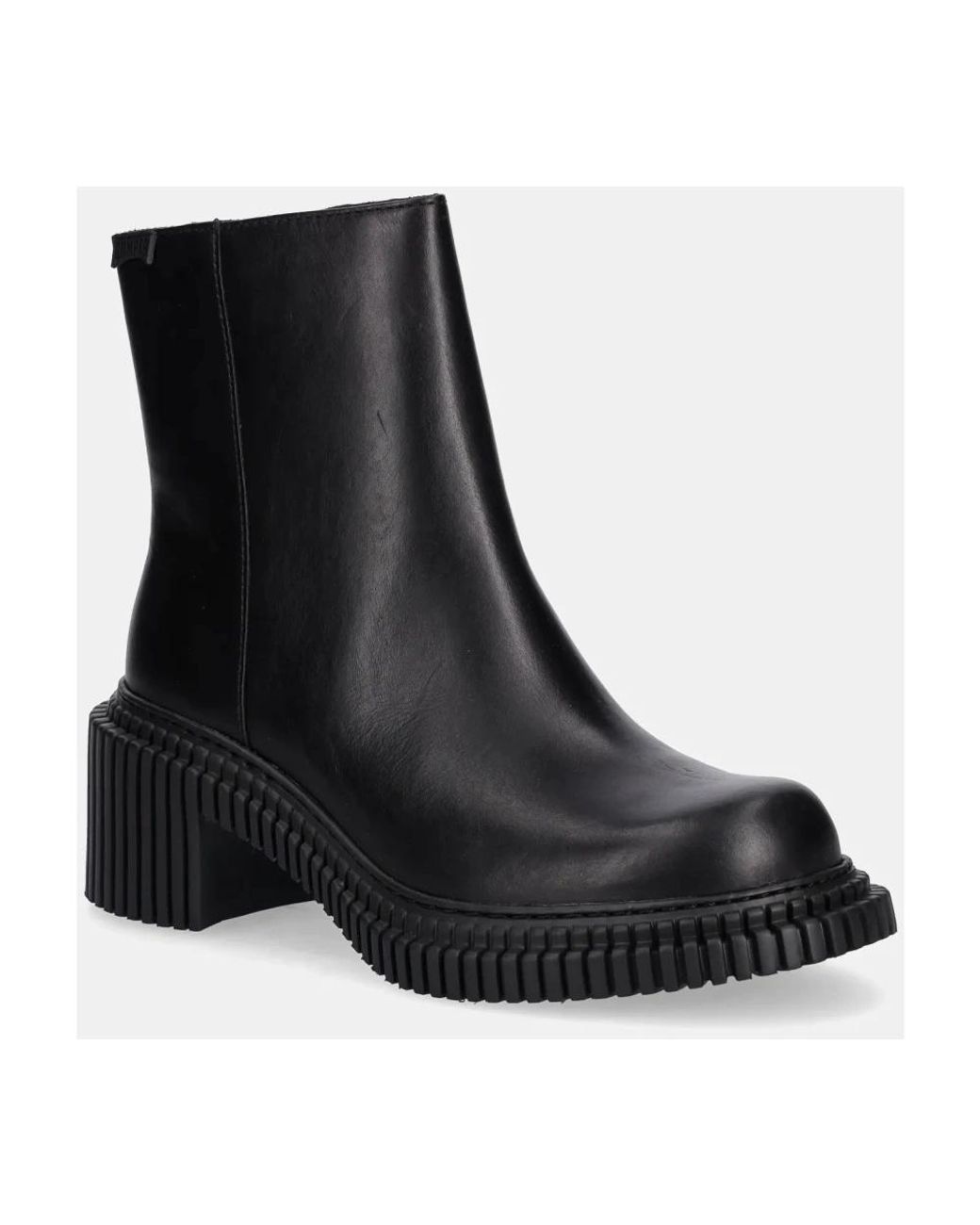 Camper Black Heeled Boots