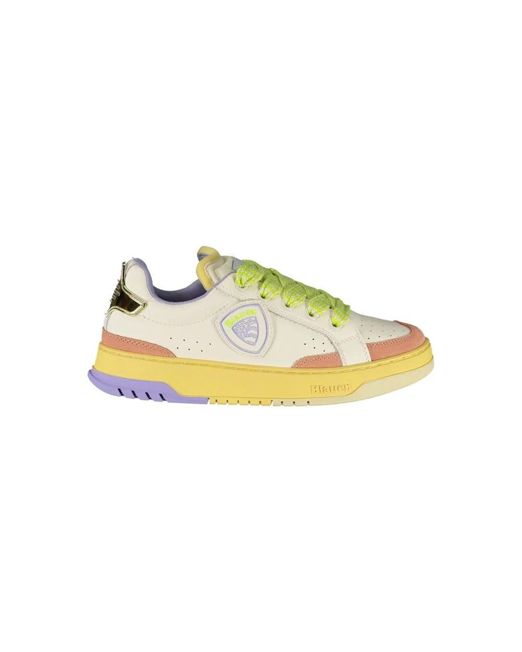 Blauer Sneakers in het Yellow