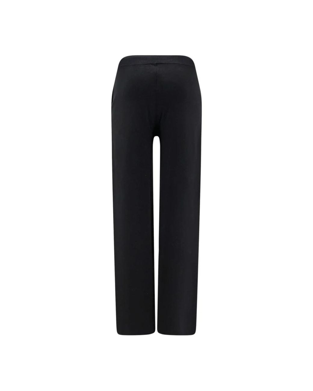 Hevò Black Straight Trousers for men