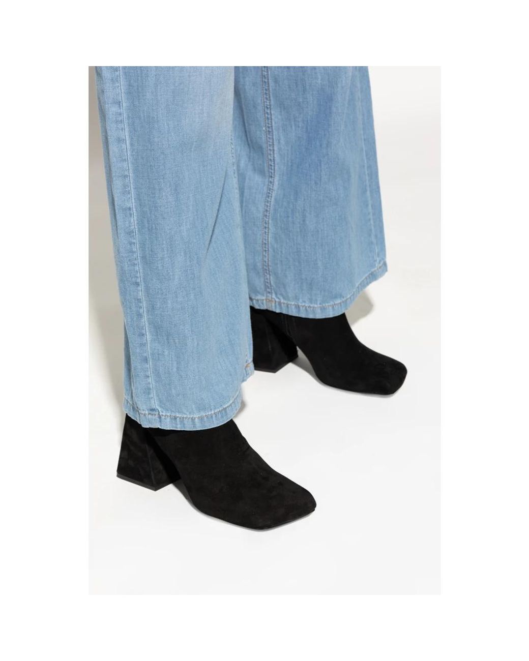 Vic Matié Black Heeled Boots