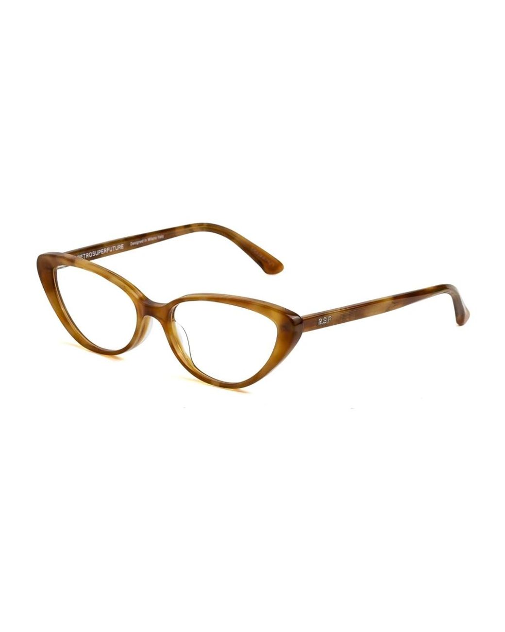Retrosuperfuture Numero 159 Bril in het Brown