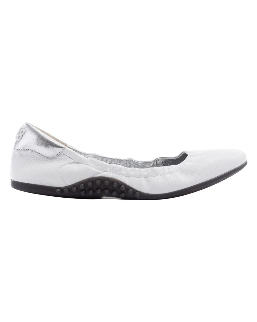 P448 White Stella Flat