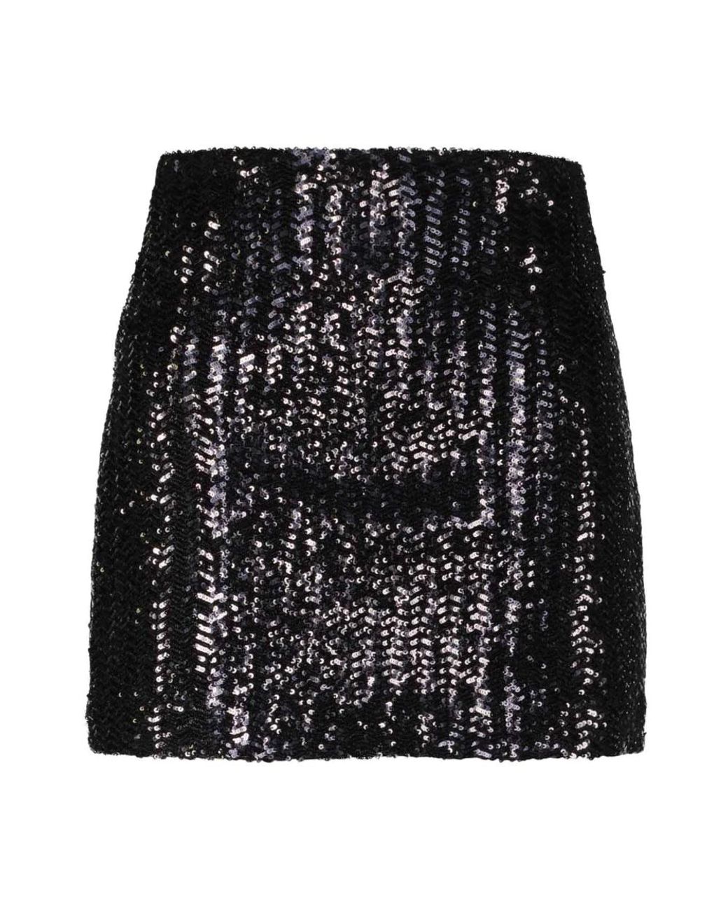 Anine Bing Black Short Skirts