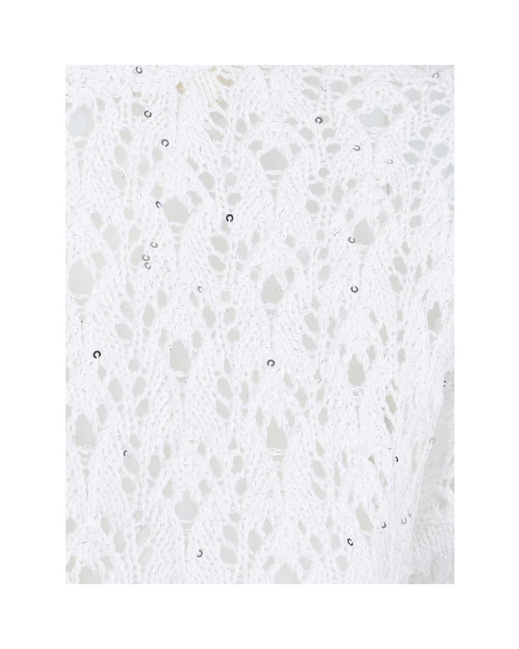 Eleventy White Round-Neck Knitwear