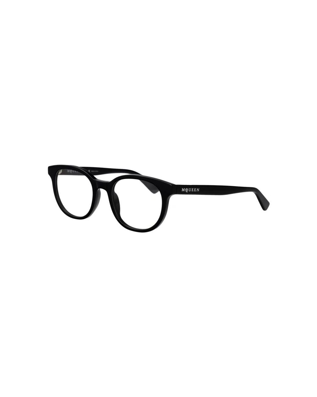 McQueen Black Glasses