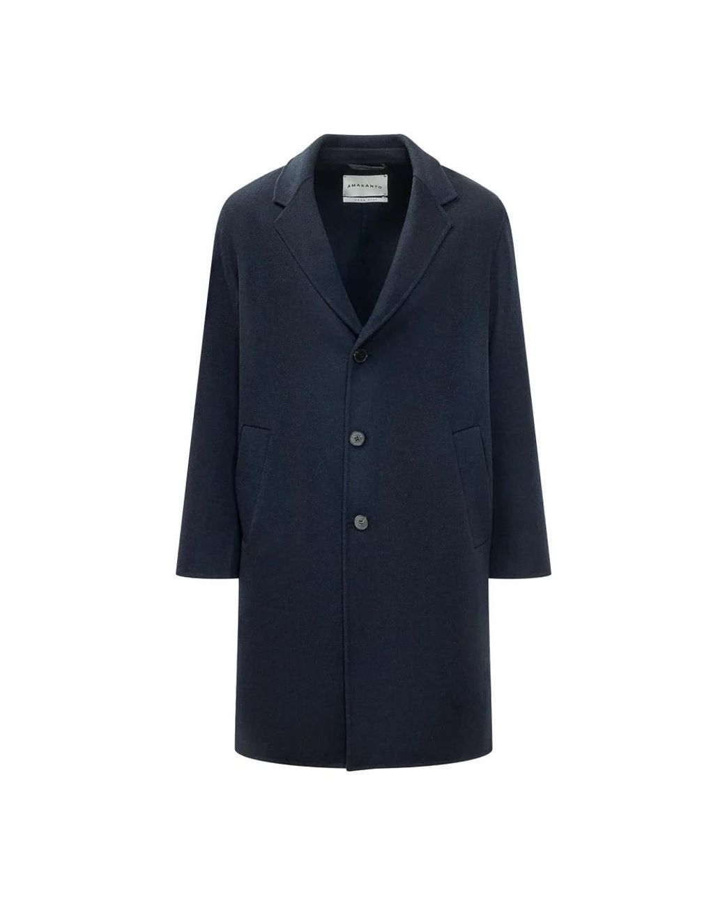 Single-Breasted Coats Amaranto pour homme en coloris Blue