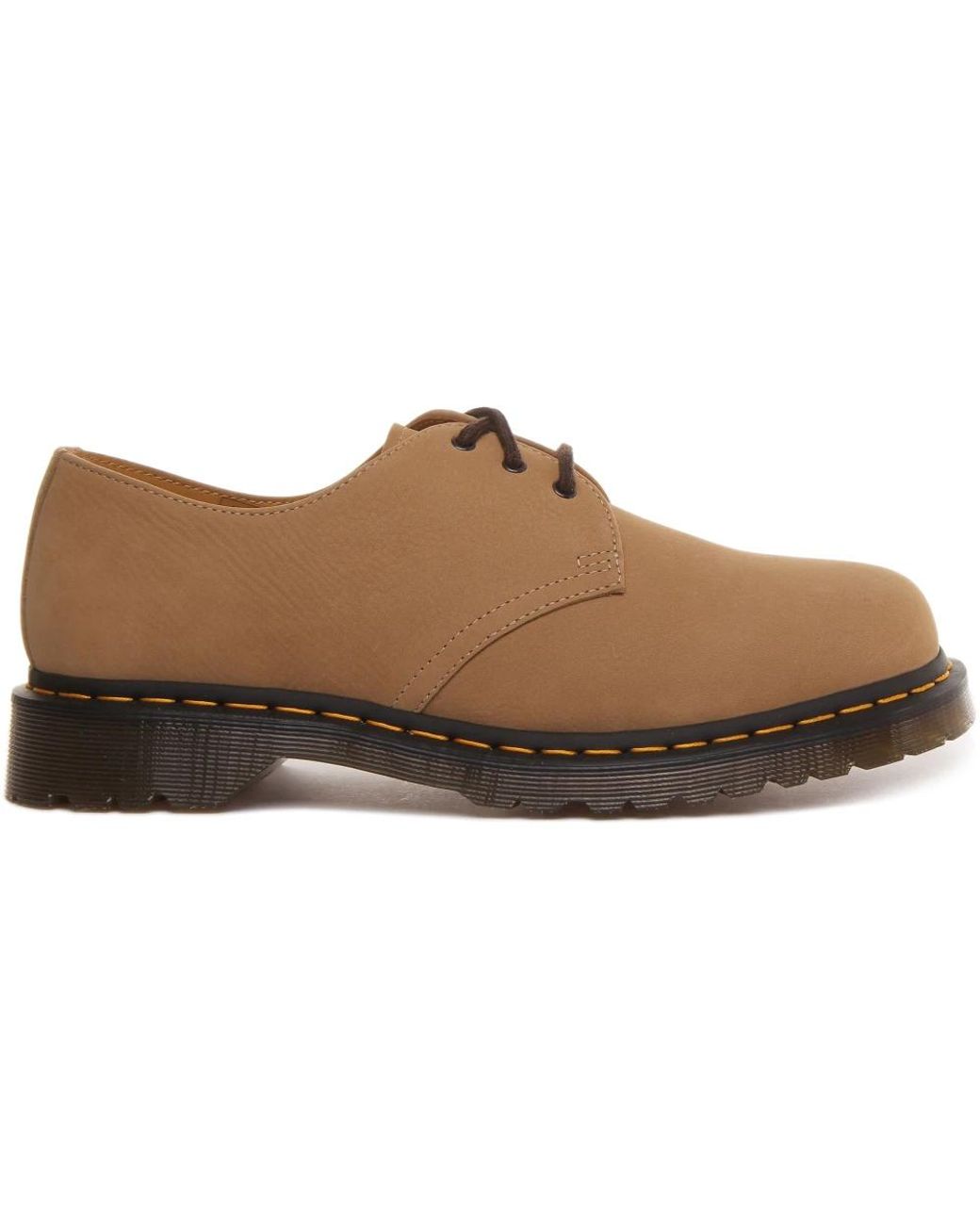 Dr. Martens Brown Laced Shoes for men