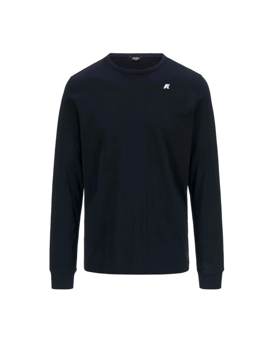 K-Way Blue Long Sleeve Tops for men