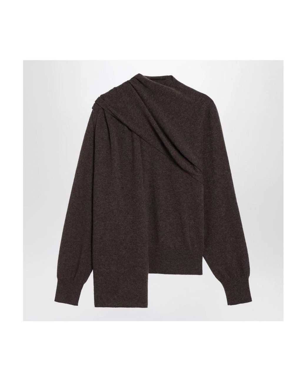 Ferragamo Brown Cashmere Knitwear