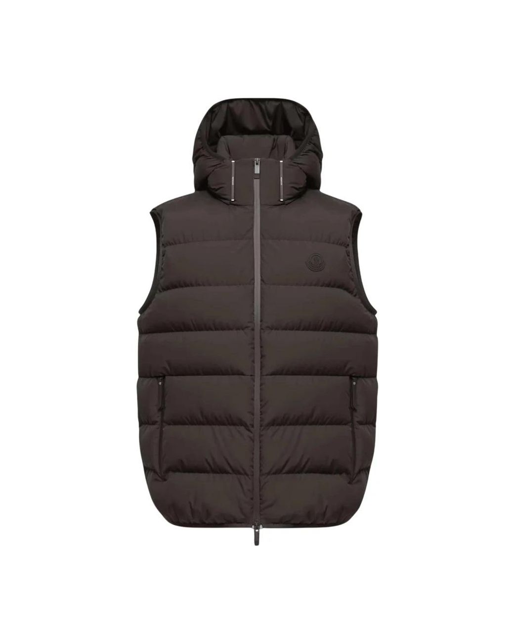 Moncler Brown Waistcoats for men