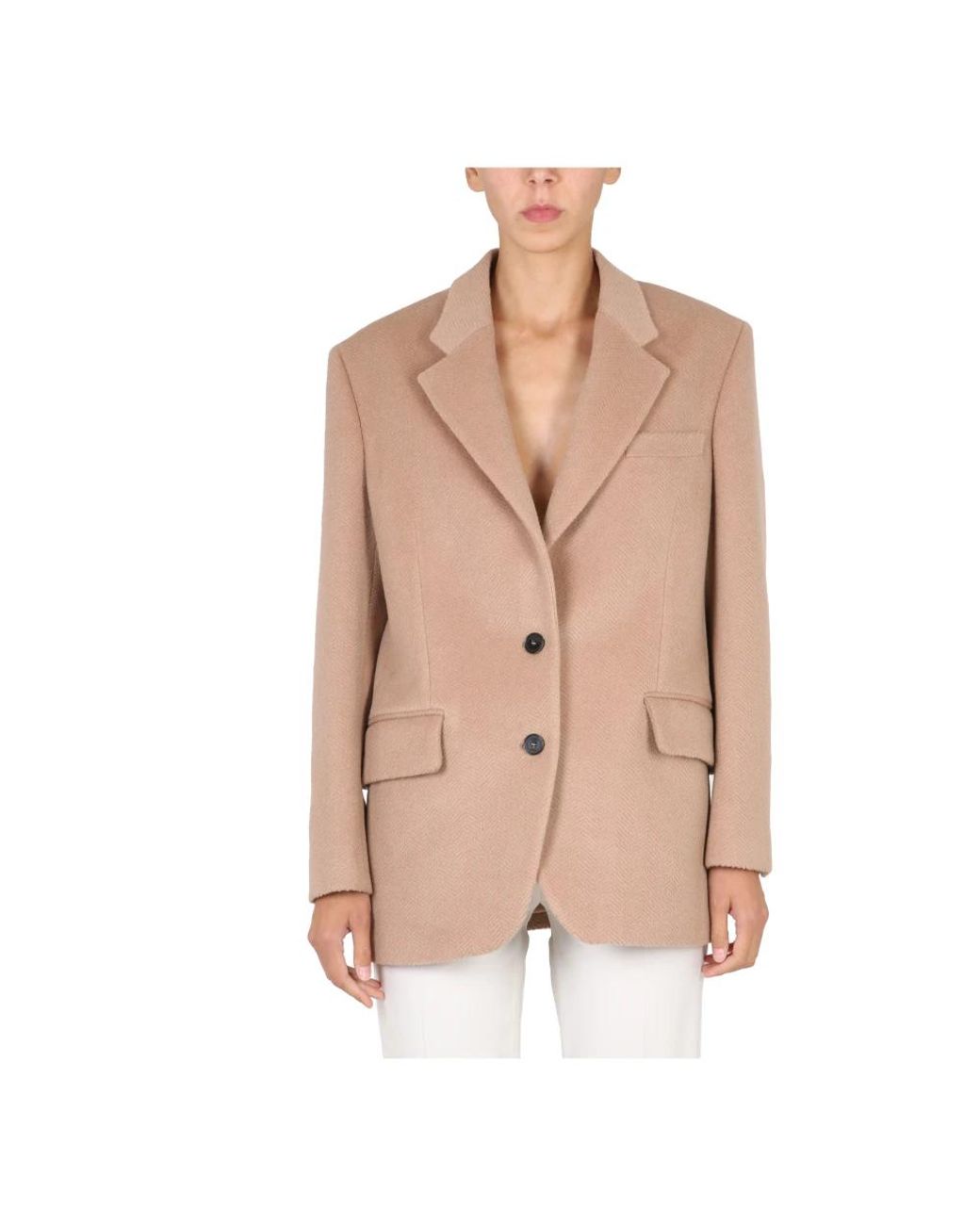 Stella McCartney Natural Blazers