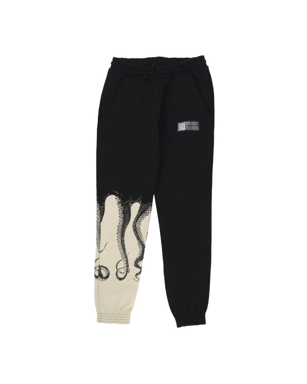 Octopus Black Sweatpants for men