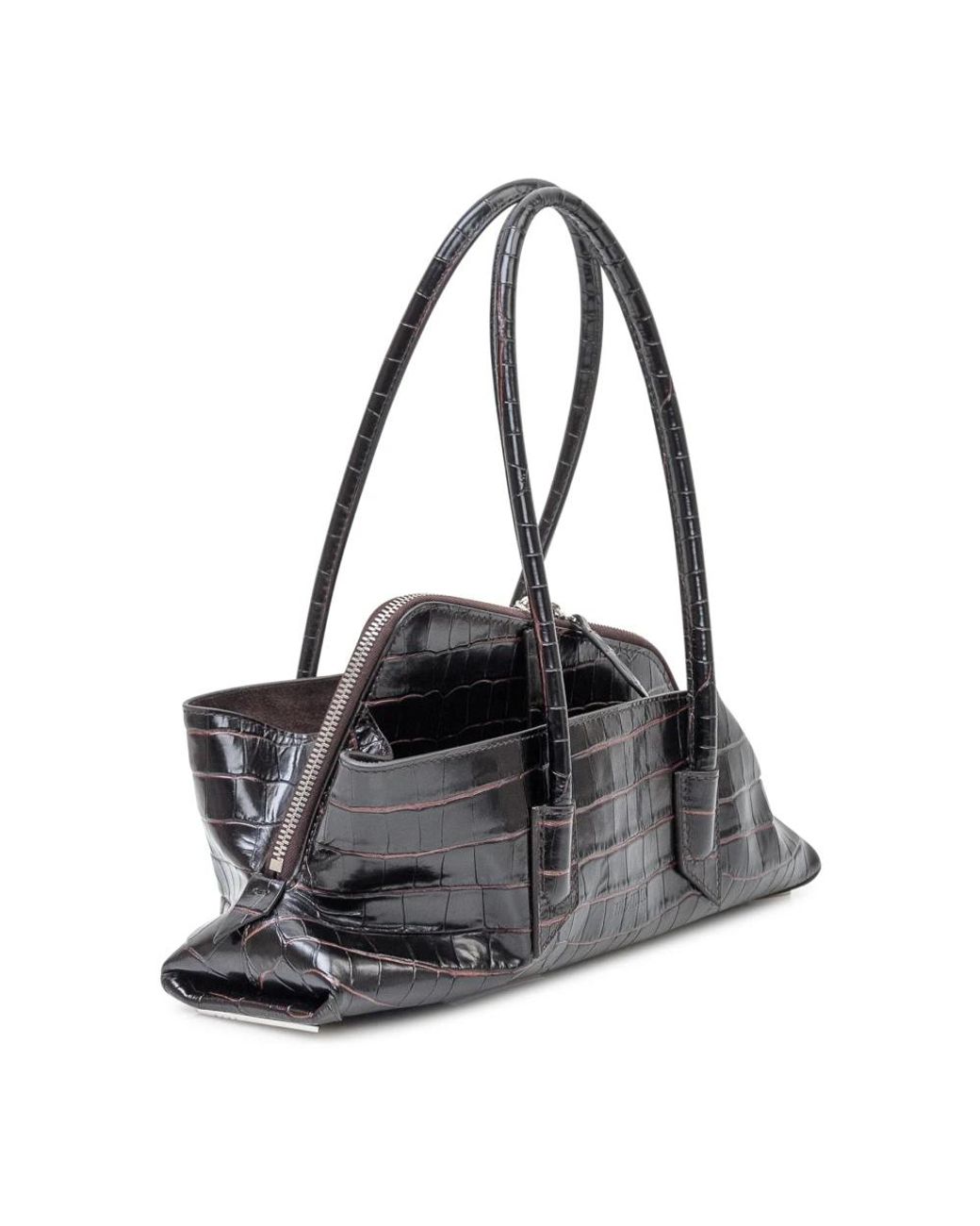 The Attico Black Shoulder Bags