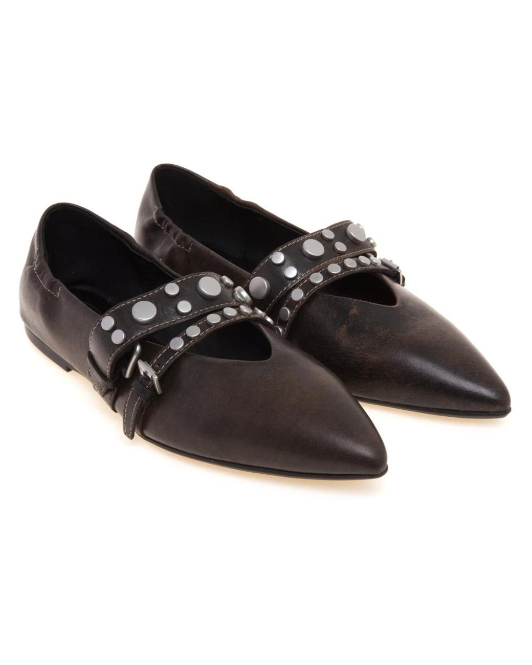 Ash Black Ballerina Shoes