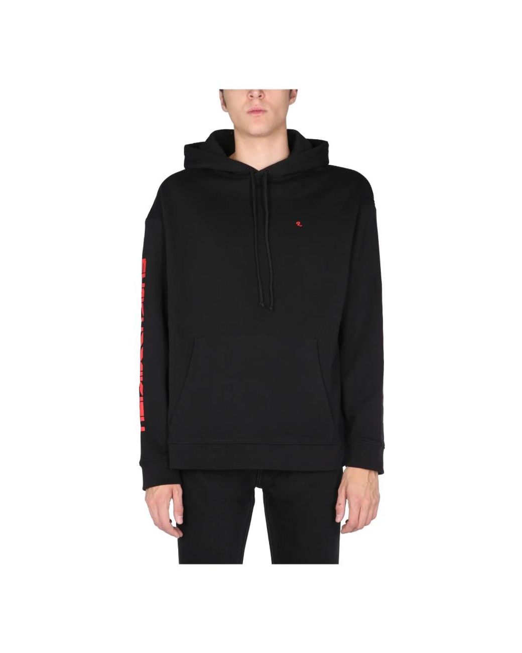 Hoodies di Raf Simons in Black da Uomo