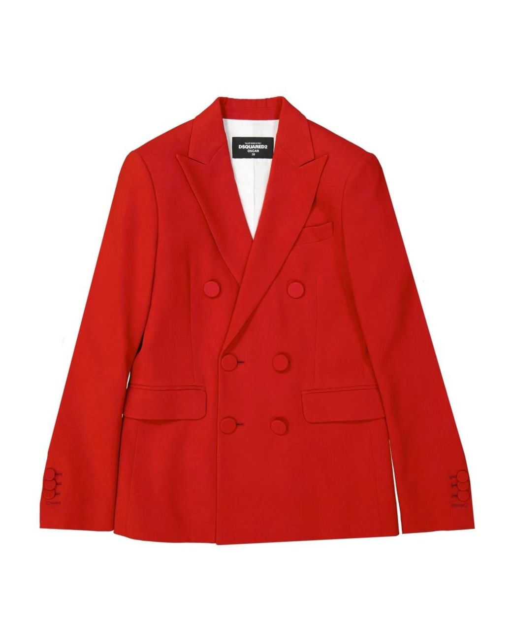 DSquared² Rode Blazer Damesjasje in het Red
