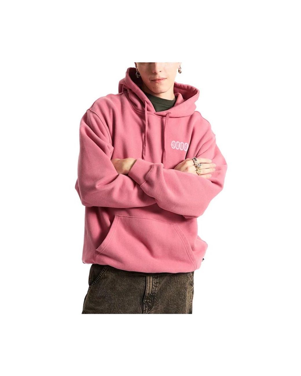 Hoodies Vans de hombre de color Pink