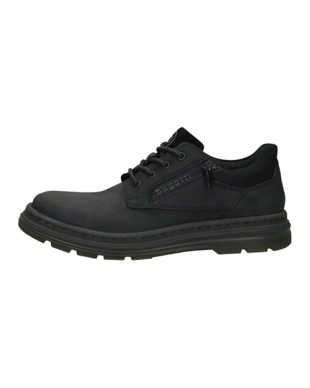 Bugatti Black Laced Shoes for men
