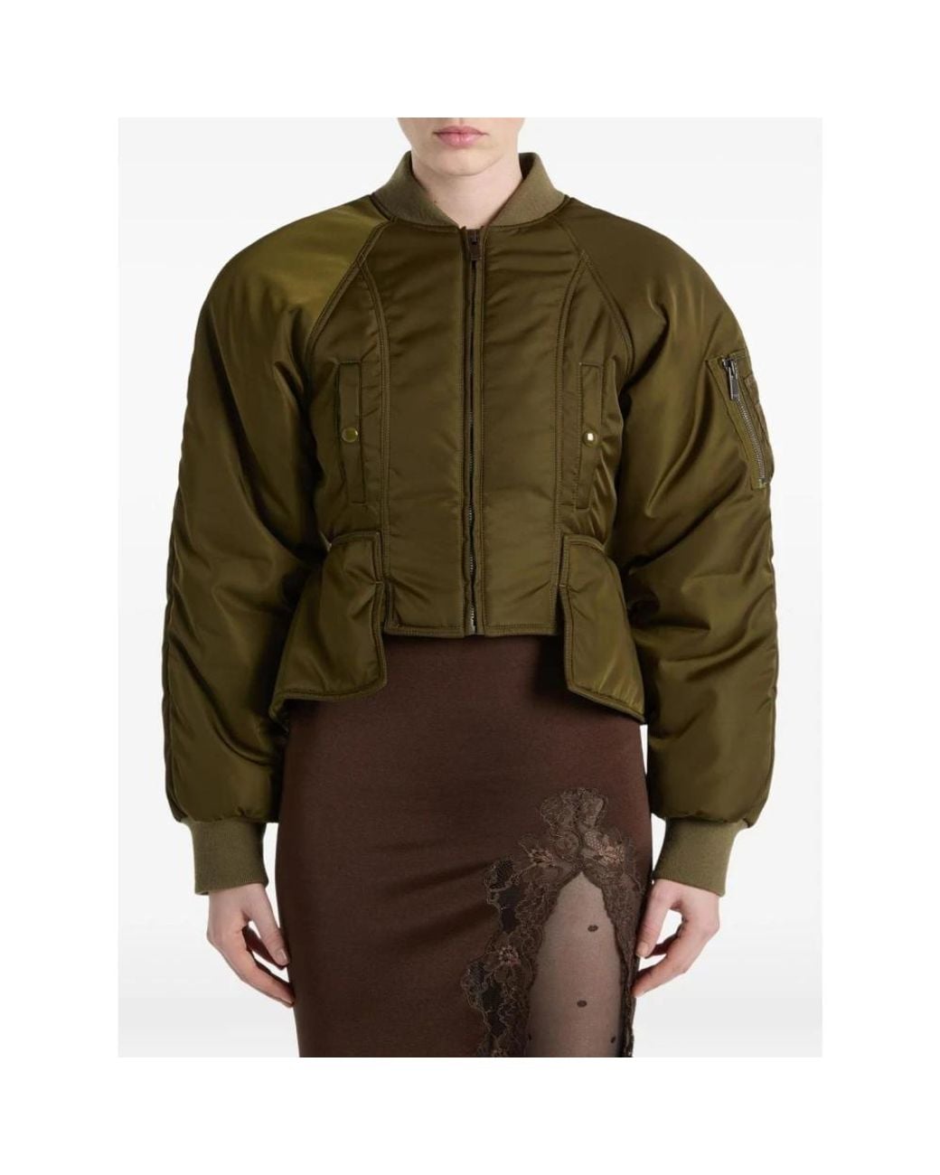 Bomber Jackets Balmain de color Green