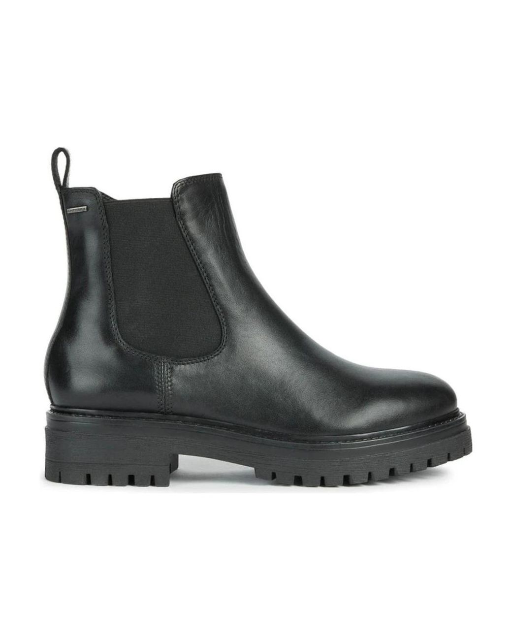Geox Black Chelsea Boots