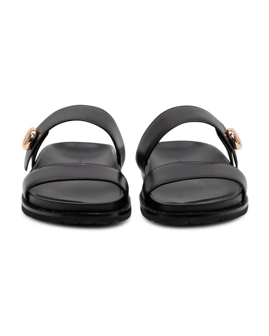 Tory Burch Black Sliders