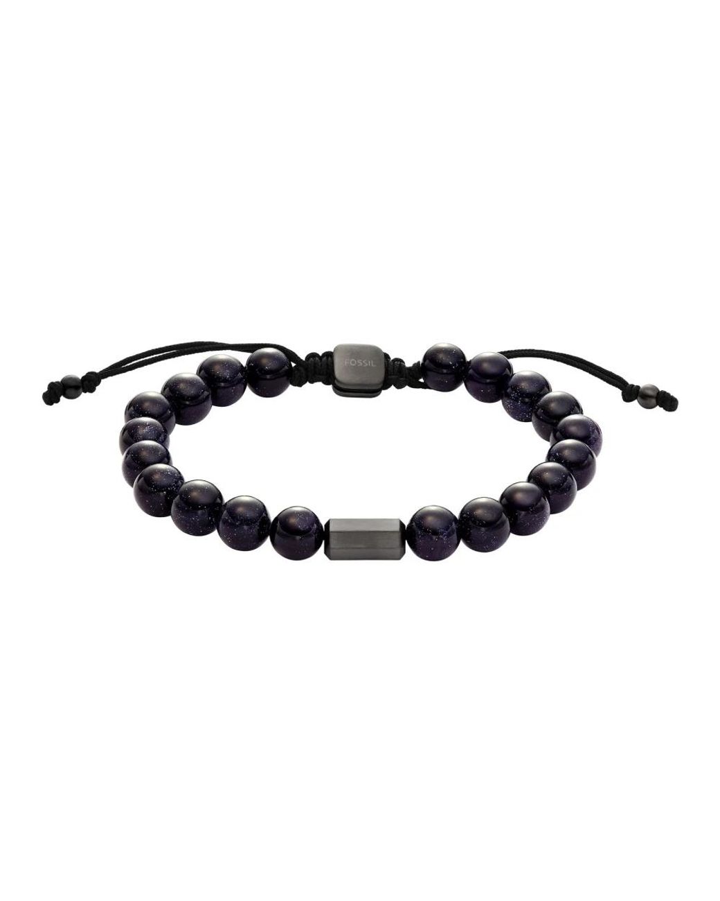 Bracelets Fossil pour homme en coloris Black
