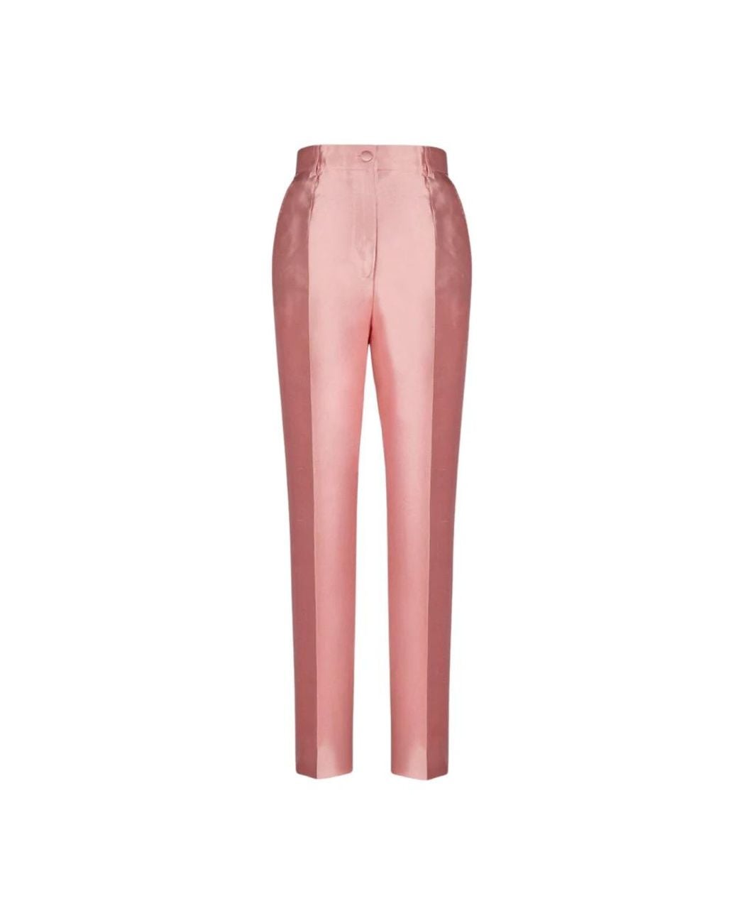 Dolce & Gabbana Red Slim-Fit Trousers