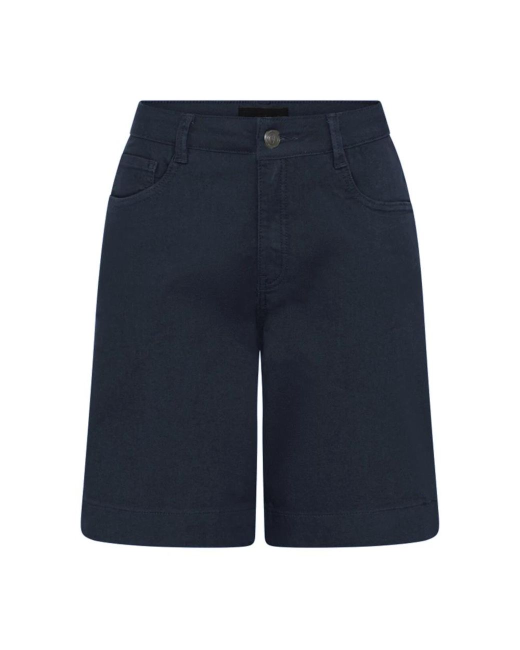 Cro Korte Broeken ,Blauw ,Katoen Blauwe Casual Emma Shorts in het Blue