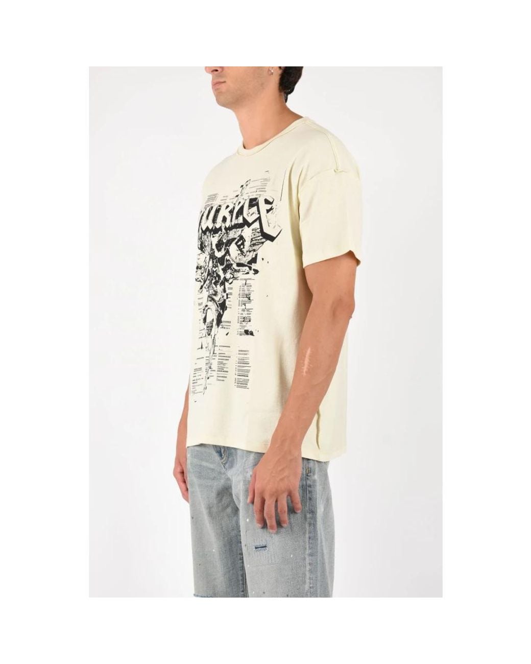 Purple Brand Natural T-Shirts for men