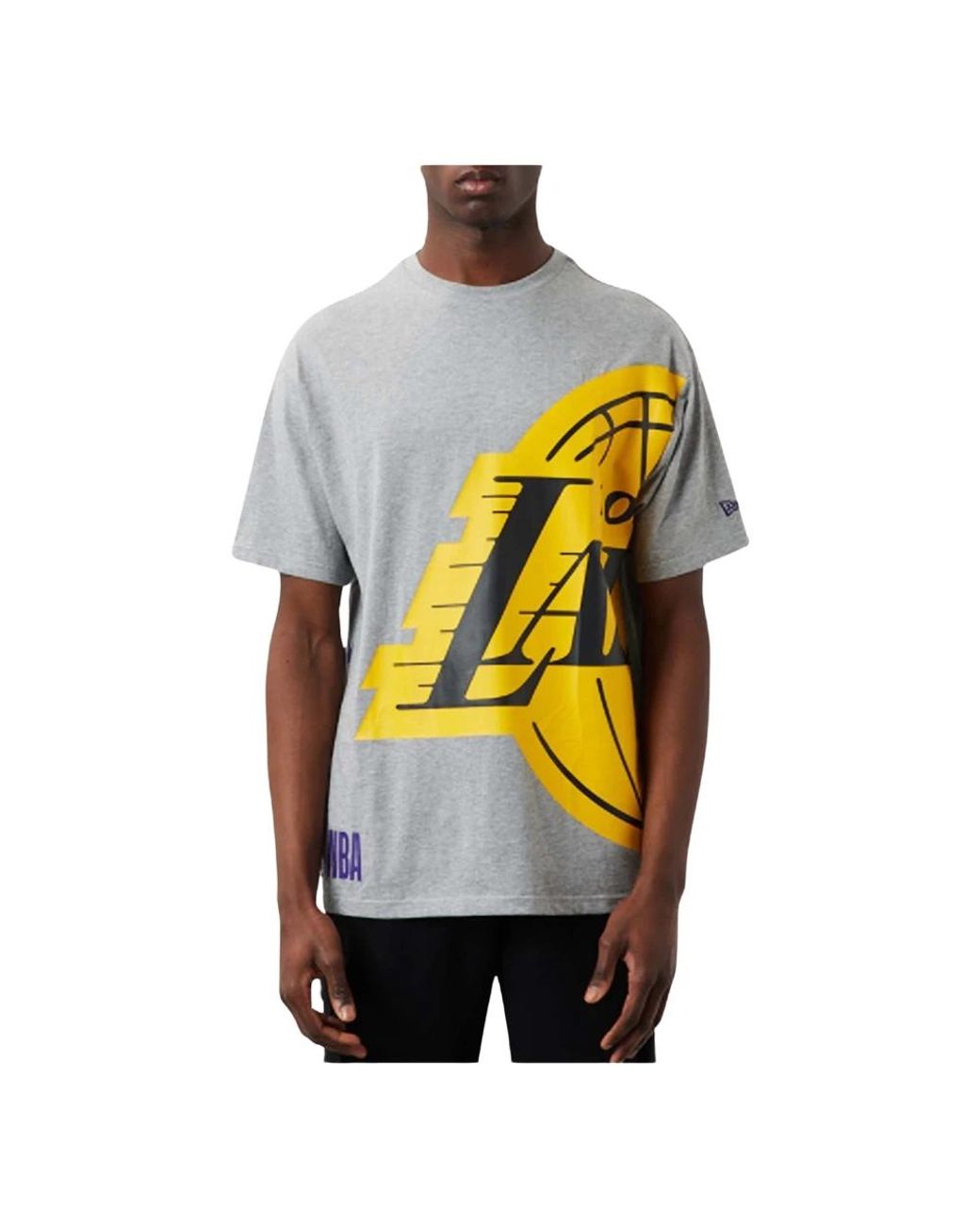 KTZ Tops ,Veelkleurig ,Nba.A Lakers T-Shirt in het Multicolor voor heren