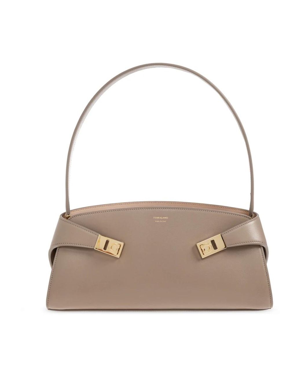 Ferragamo Natural Shoulder Bags