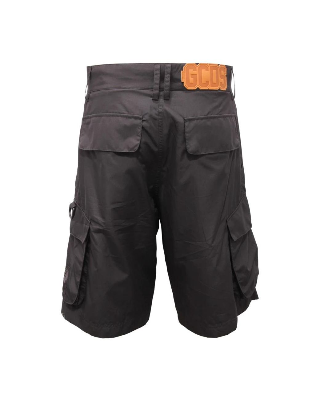 Gcds Black Casual Shorts for men