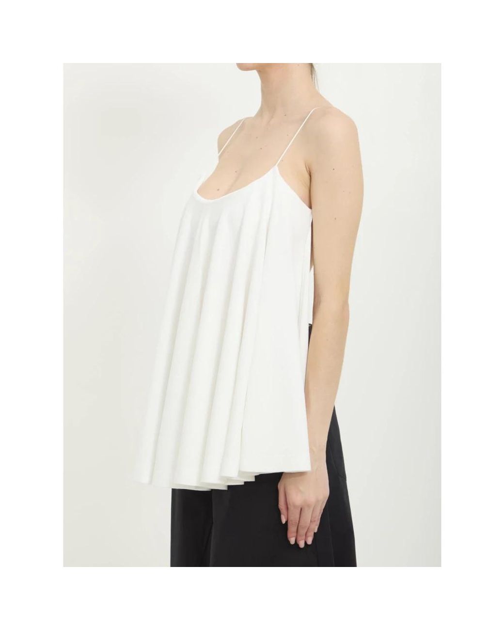 Jacquemus White Sleeveless Tops